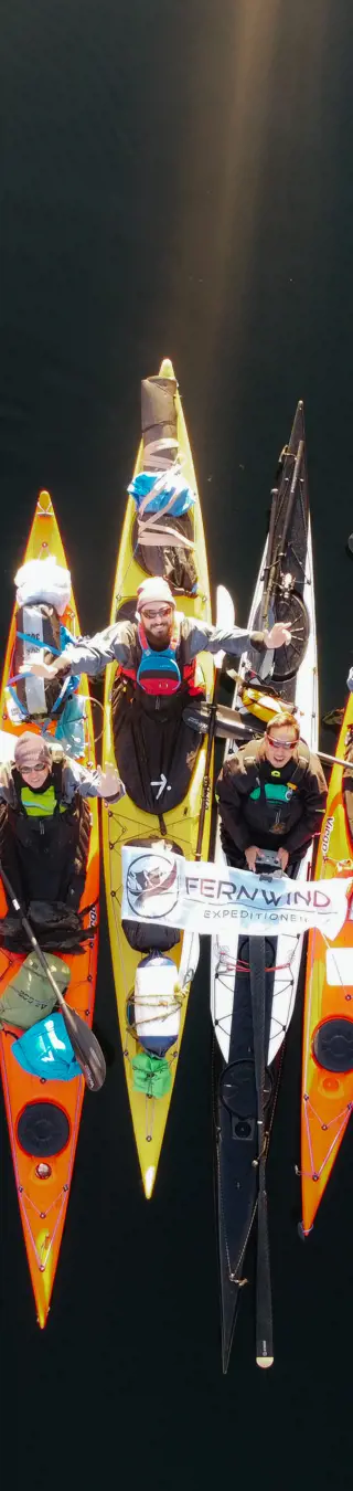 Drohnenaufnahme Fernwind Gruppe